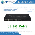 24 ports 10/100/1000M manGigabit SFP managed POE ethernet switch, poe switch gigabit sfp switch